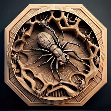 3D модель Pheidole mutisi (STL)